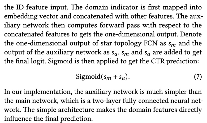 Auxiliary Network